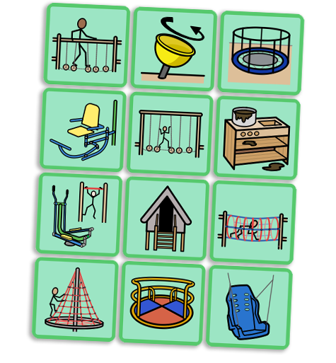 Widgit Playground Communication Board Symbols