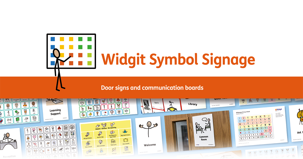 Widgit Symbol Signage Widgit