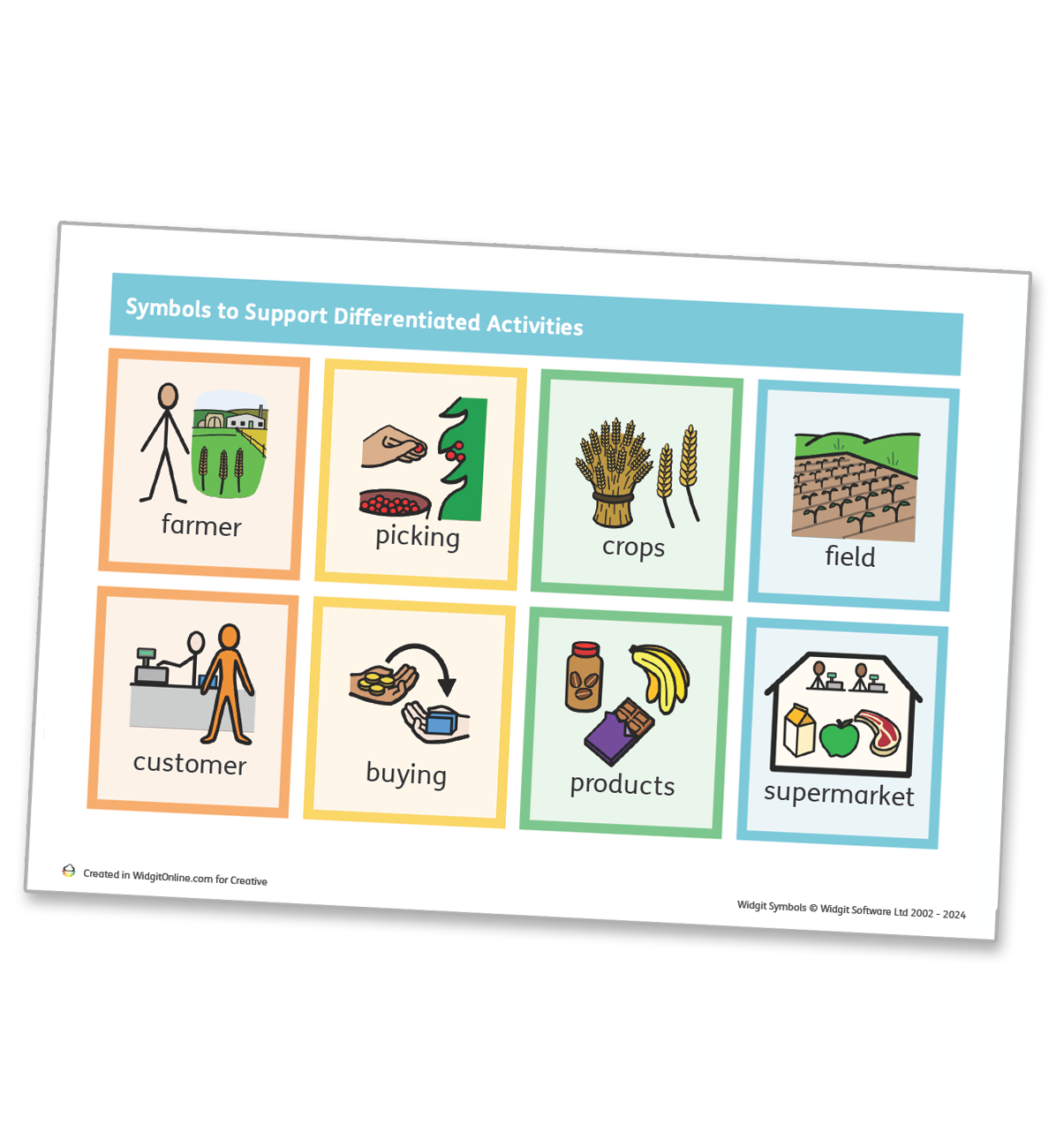 Widgit Symbols Wellbeing Resources