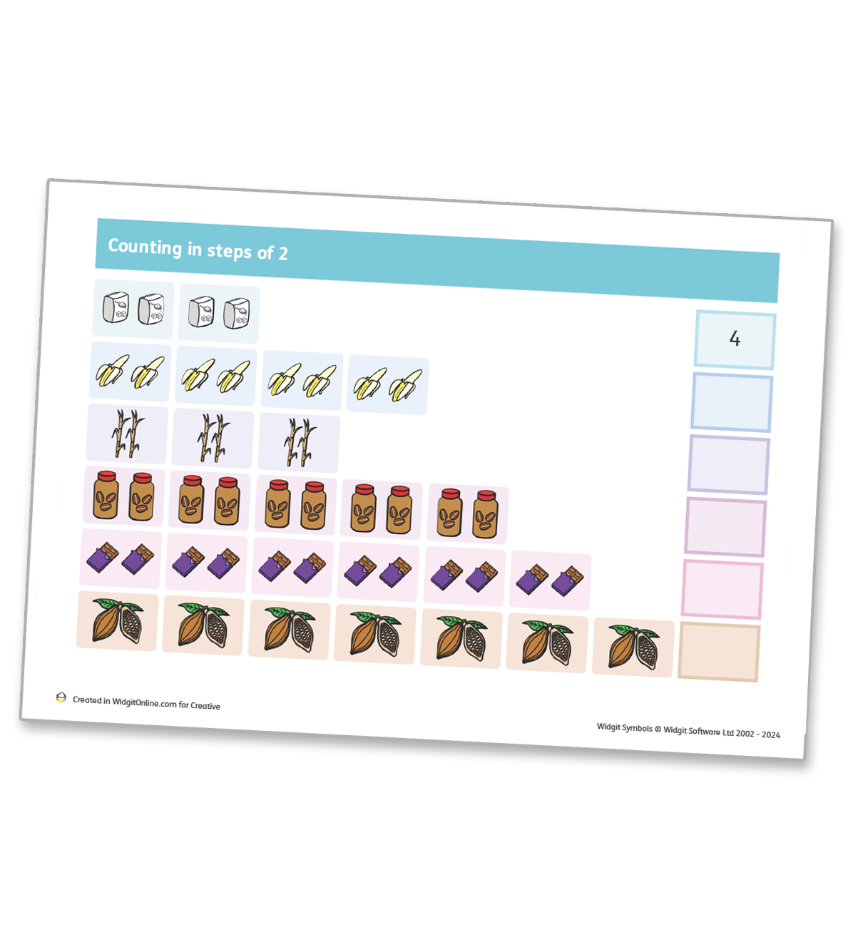 Maths Core Vocabulaty with Widgit Symbols