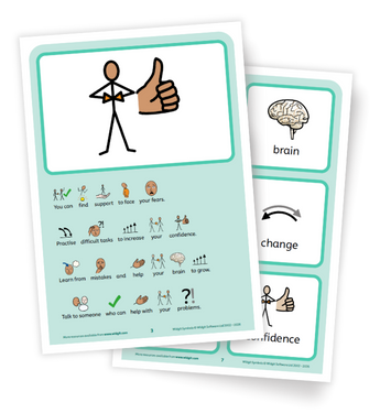 Resilience symbol-supported book page 2