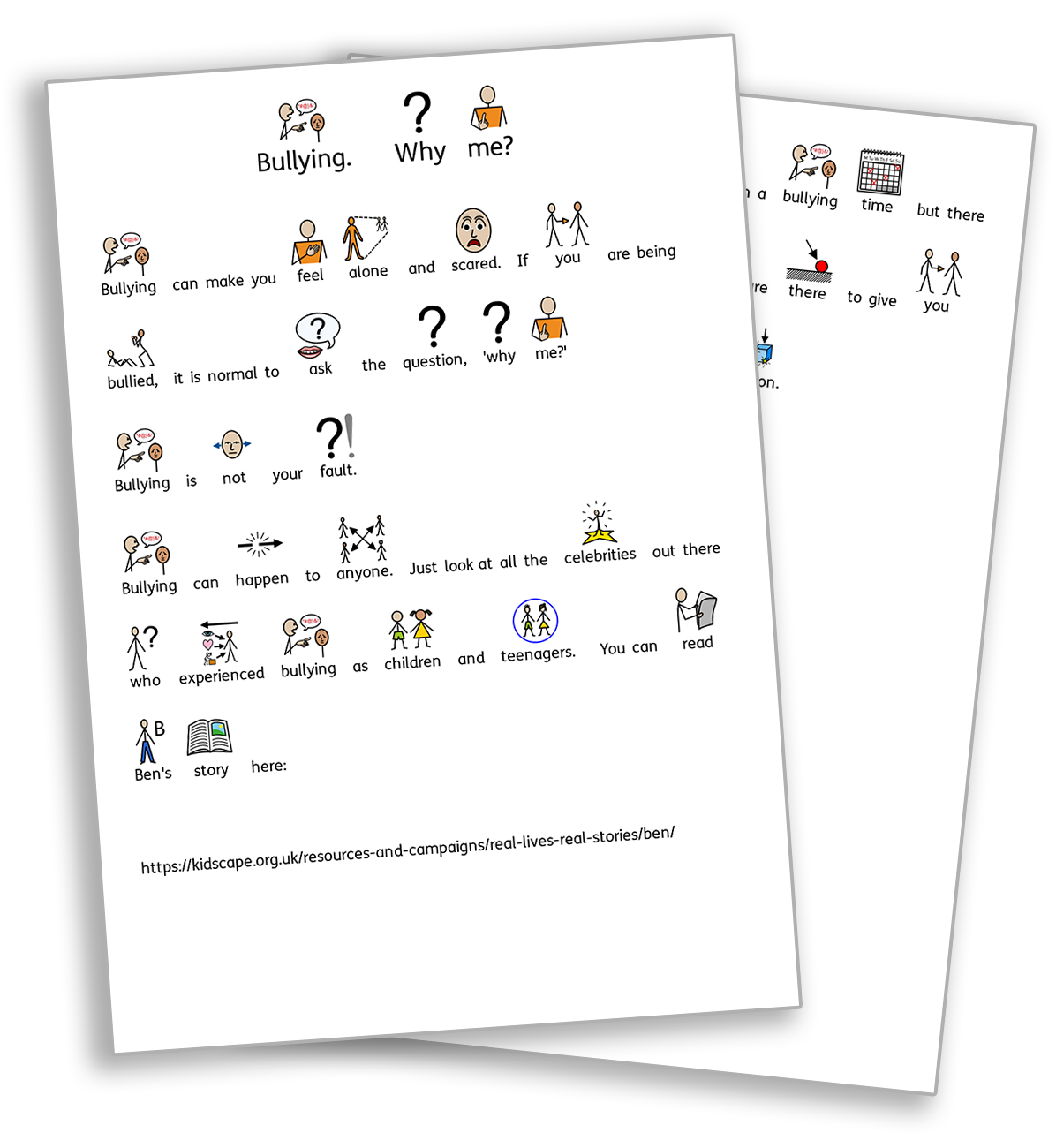 Bullying - Why Me Symbol Resource 