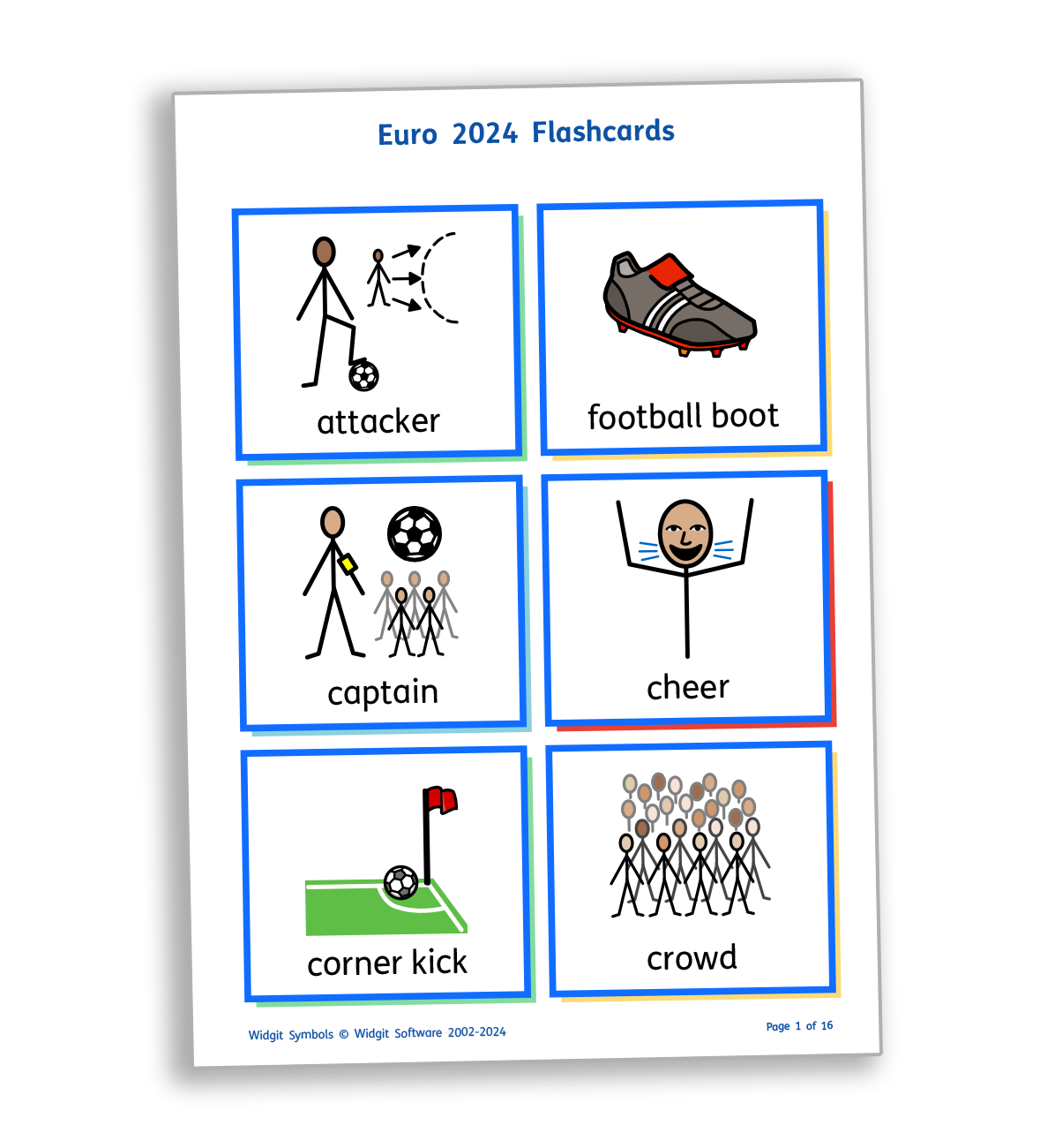 EURO 2024 Symbol Flashcards