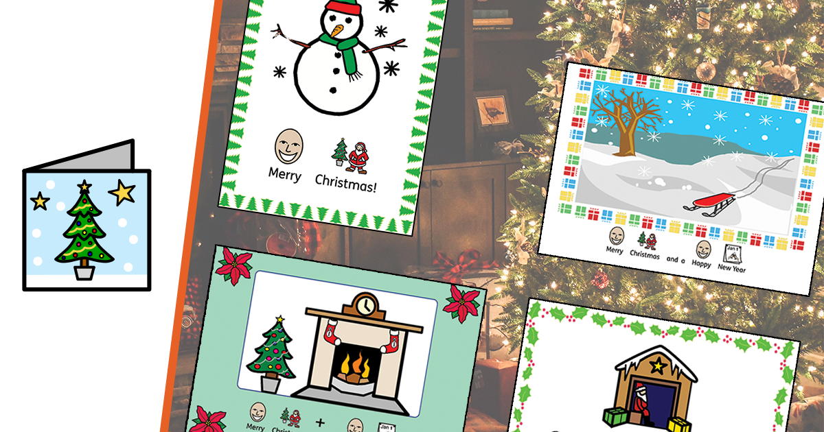 Widgit Symbol Resources | Christmas Cards